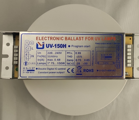 U810 Z1554 ল্যাম্প সমর্থনকারী ব্যালাস্টের জন্য 220V 150W uvc ব্যালাস্ট UV- 150H
