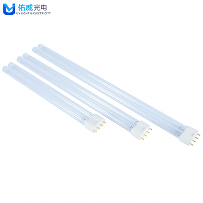 2G11 হেড H টাইপ Uvc লাইট 18w-55w জীবাণুমুক্তকরণ ক্যাবিনেট 18w