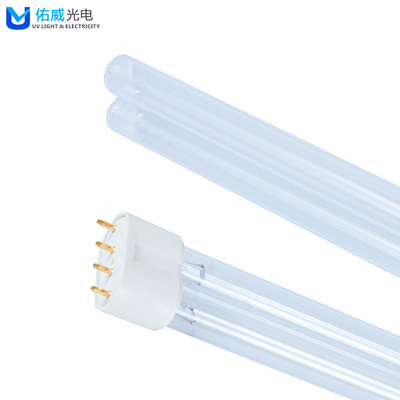 2G11 হেড H টাইপ Uvc লাইট 18w-55w জীবাণুমুক্তকরণ ক্যাবিনেট 18w