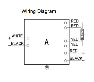 PW11-425-40D24 এর জন্য 150H UV ল্যাম্প ইলেকট্রনিক ব্যালাস্ট 24V DC