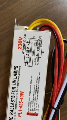 230V 40W UV বাতি জীবাণুর জন্য ইলেকট্রনিক ব্যালাস্ট