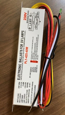 230V 40W UV বাতি জীবাণুর জন্য ইলেকট্রনিক ব্যালাস্ট