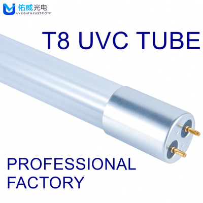 OEM 254nm T8 UVC টিউব বাল্ব হাসপাতাল জীবাণু নাশক 36W ওয়াল ল্যাম্প