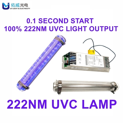 জীববিদ্যা ক্ষতিহীন 222nm UV বাতি