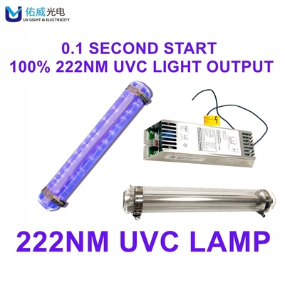 হাসপাতাল হোটেলের জন্য 222nm UVC লাইট নতুন নির্বীজন পদ্ধতি