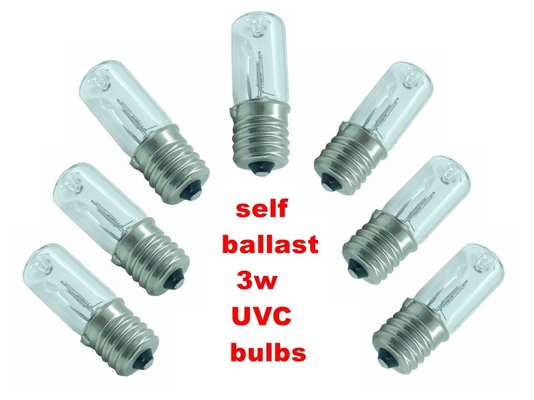 গৃহস্থালী UV লাইট বাল্ব স্বয়ং ব্যালাস্ট UVC রেফ্রিজারেটর ডিওডোরেন্ট O3
