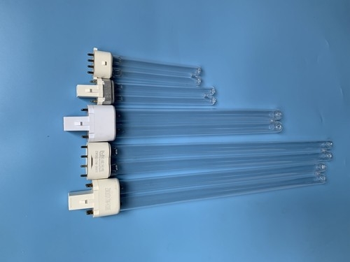 H টাইপ 40W গ্লাস UVC লাইট টিউব 185nm UV ওজোন ডিসইনফেকশন ল্যাম্প বাতাসের জন্য