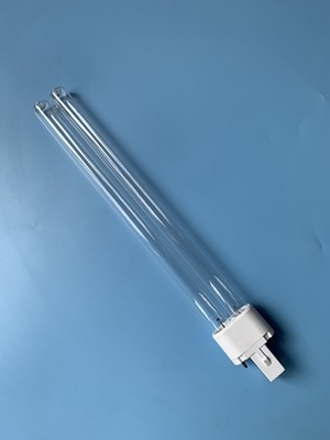 পরিষ্কার 60w 95w H আকৃতির UVC লাইট বাল্ব 217 মিমি দৈর্ঘ্য কোয়ার্টজ UV জীবাণু নাশক টিউব