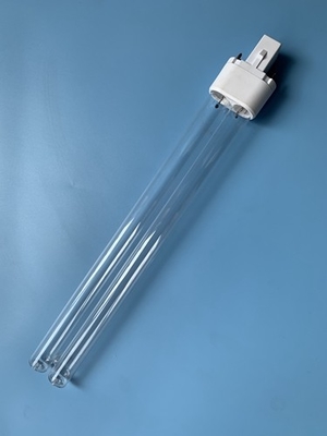 পরিষ্কার 60w 95w H আকৃতির UVC লাইট বাল্ব 217 মিমি দৈর্ঘ্য কোয়ার্টজ UV জীবাণু নাশক টিউব