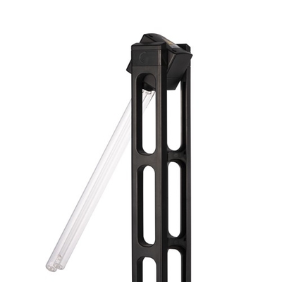 বাড়ির জন্য UVC হালকা কালো রঙ 254nm 40W পোর্টেবল UVC জীবাণুঘটিত বাতি