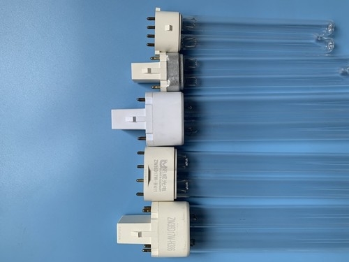 H শেপ 40W UV লাইট টিউব 533mm দৈর্ঘ্য G23 UVC জার্মিসাইডাল লাইট uv টিউব