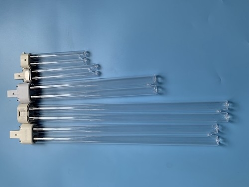 5W UVC লাইট টিউব H শেপ 254nm জীবাণু নাশক ল্যাম্প UV কোয়ার্টজ টিউব uvc বাতি