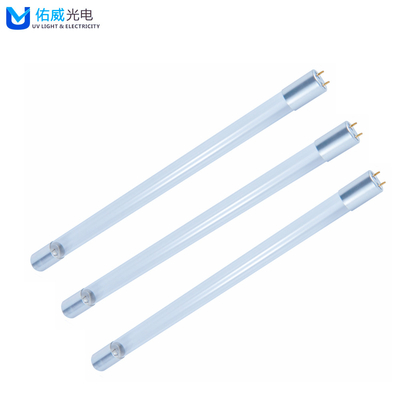 G24T8L কাস্টমাইজড 254nm T8 জীবাণুনাশক UV টিউব উচ্চ আউটপুট বিকিরণ